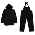 Viking Handyman 0.35mm PVC/Polyester Hooded Jacket & Pant Set (Black)